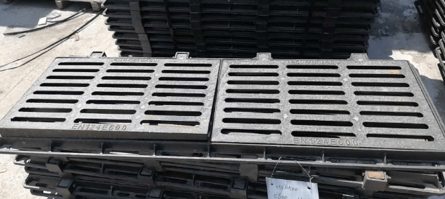 海口球墨铸铁连体双篦展示